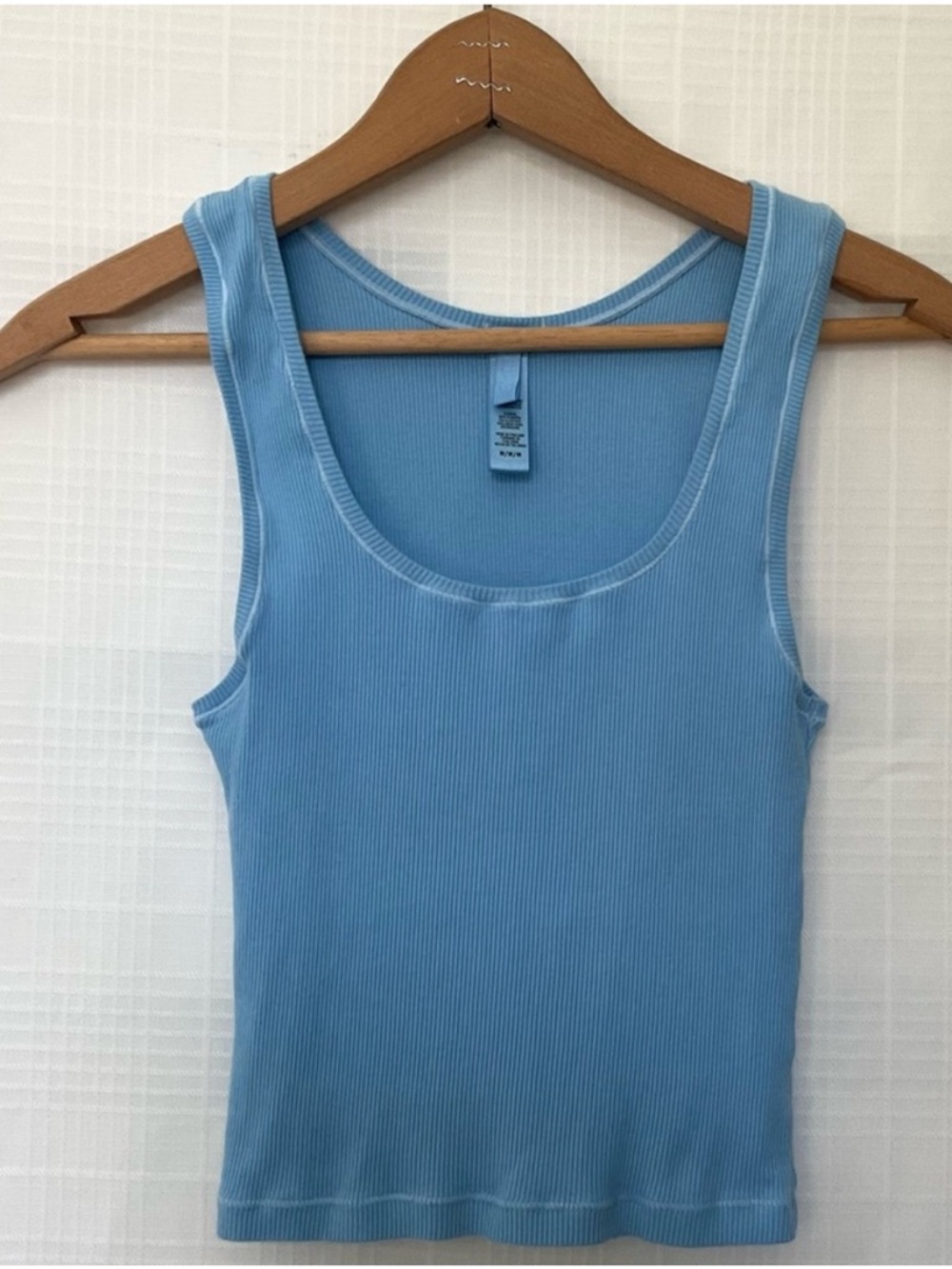 SKIMS Light Blue Tank Top